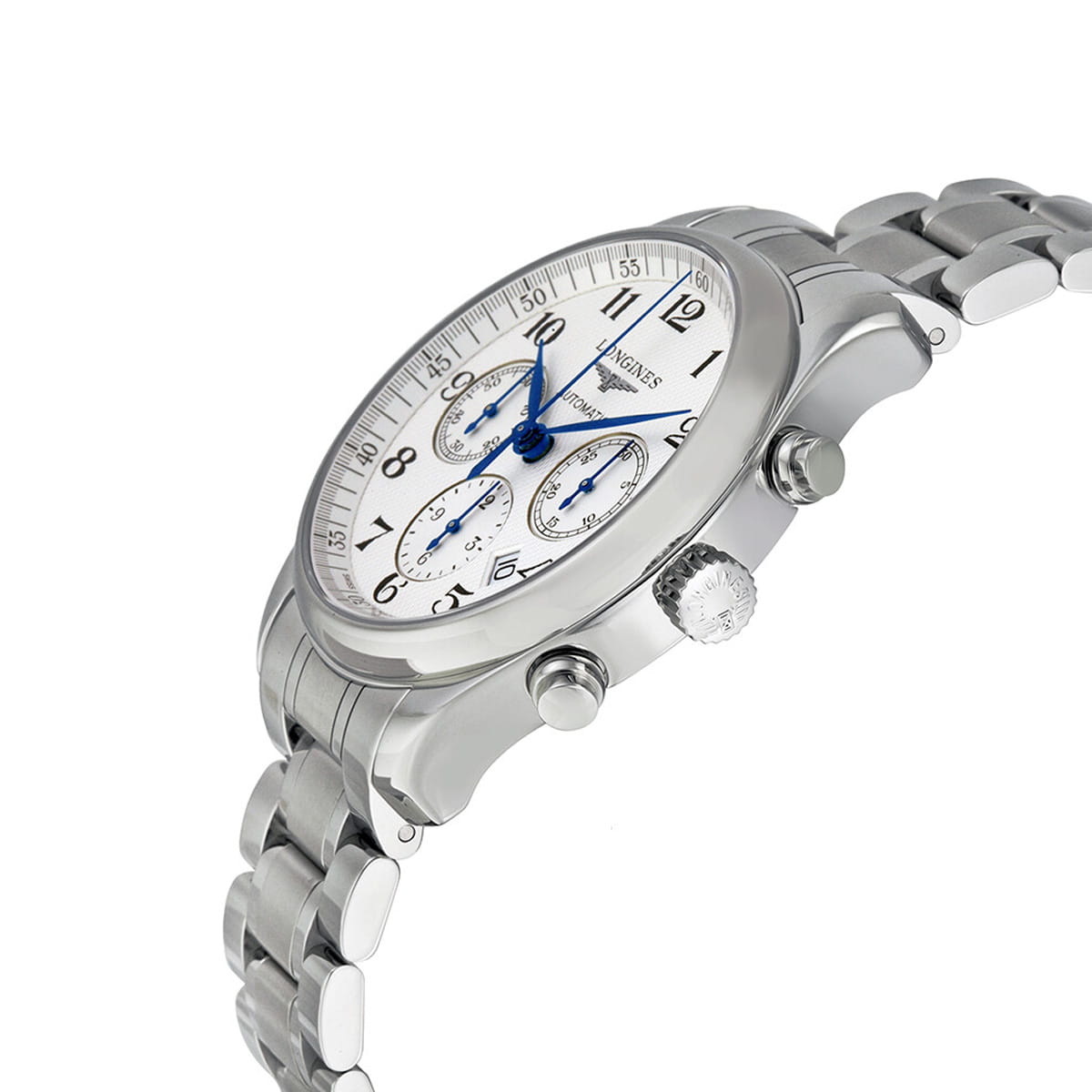 Longines Longines Master Collection L2.759.4.78.6 швейцария наручные мужские часы заводная головка с логотипом Longines